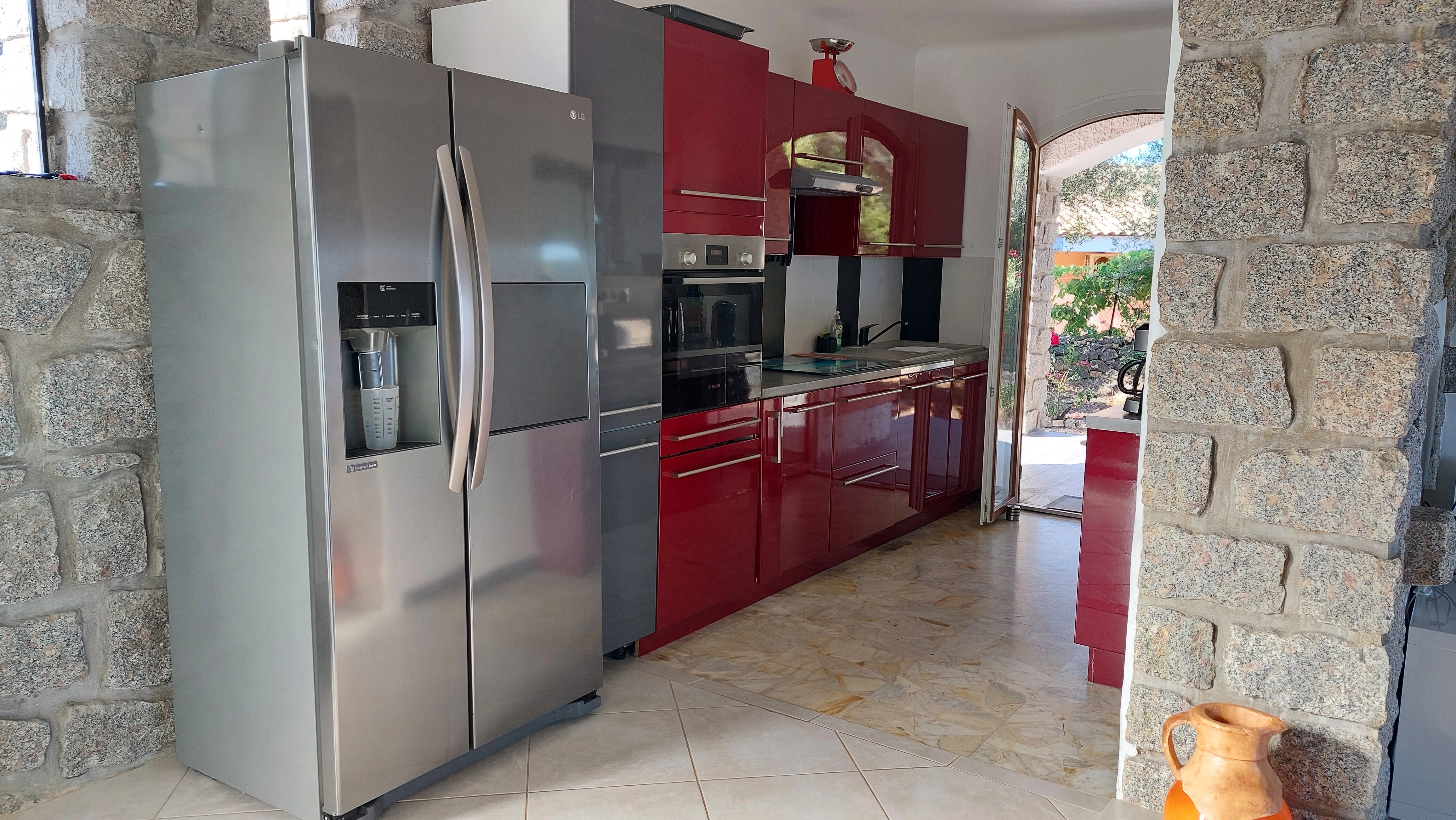 Cuisine de la résidence La Terrasse des Oliviers