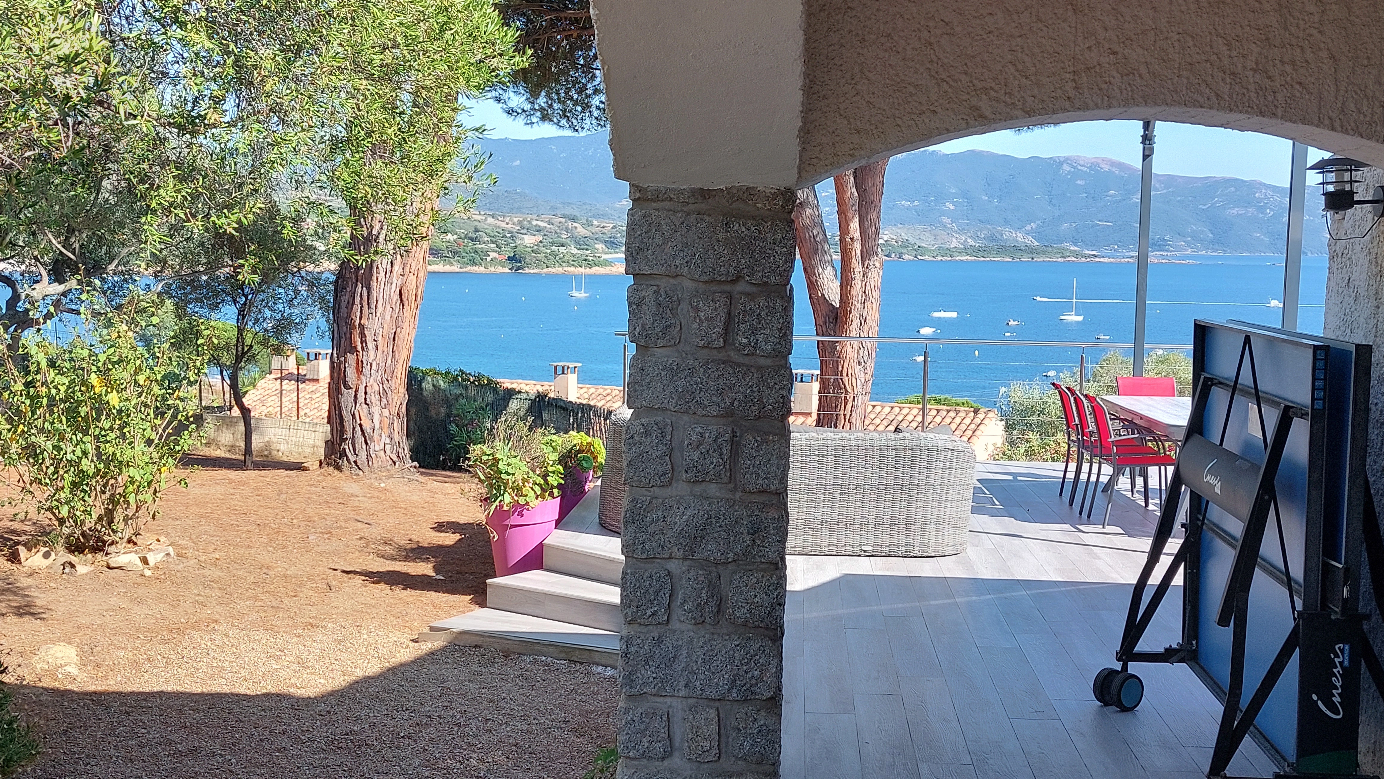 Terrasse et jardin
